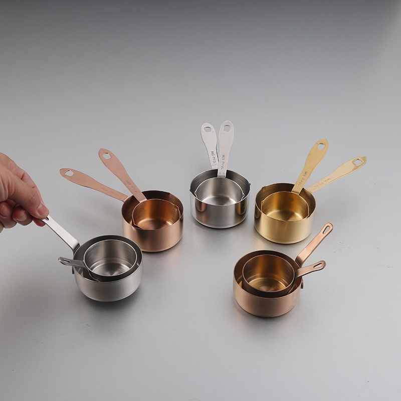 ช้อนตวงสแตนเลส มิลเลอร์ ช้อนครัวขนาดช้อนวัดช้อนตวงเบเกอรี่อาหารเกรดผงผลไม้เชิงปริมาณช้อนตวง - รูปที่ 5