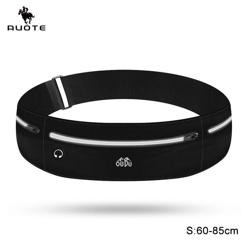 AUOTE กีฬาเอวแพ็คกระเป๋ากระเป๋าเข็มขัดเอวกระเป๋าหน้าอกกระเป๋าปรับวิ่งกระเป๋า ค โรสบอดี กระเป๋าเงินโทรศัพท์เอว ฉ แอนนี่ แพ็คเข็มขัดจ๊อกกิ้ง ฉ แอนนี่ แพ็คที่มีแถบสะท้อนแ