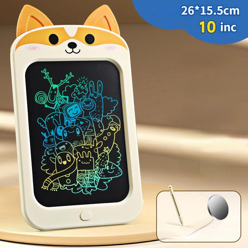 เด็กกระดานเขียน จอแอลซีดี กระดานเขียนกระดานลบได้กระดานวาดภาพหน้าจอสีพร้อมปากกากระดาน8.5-12นิ้ว - รูปที่ 4