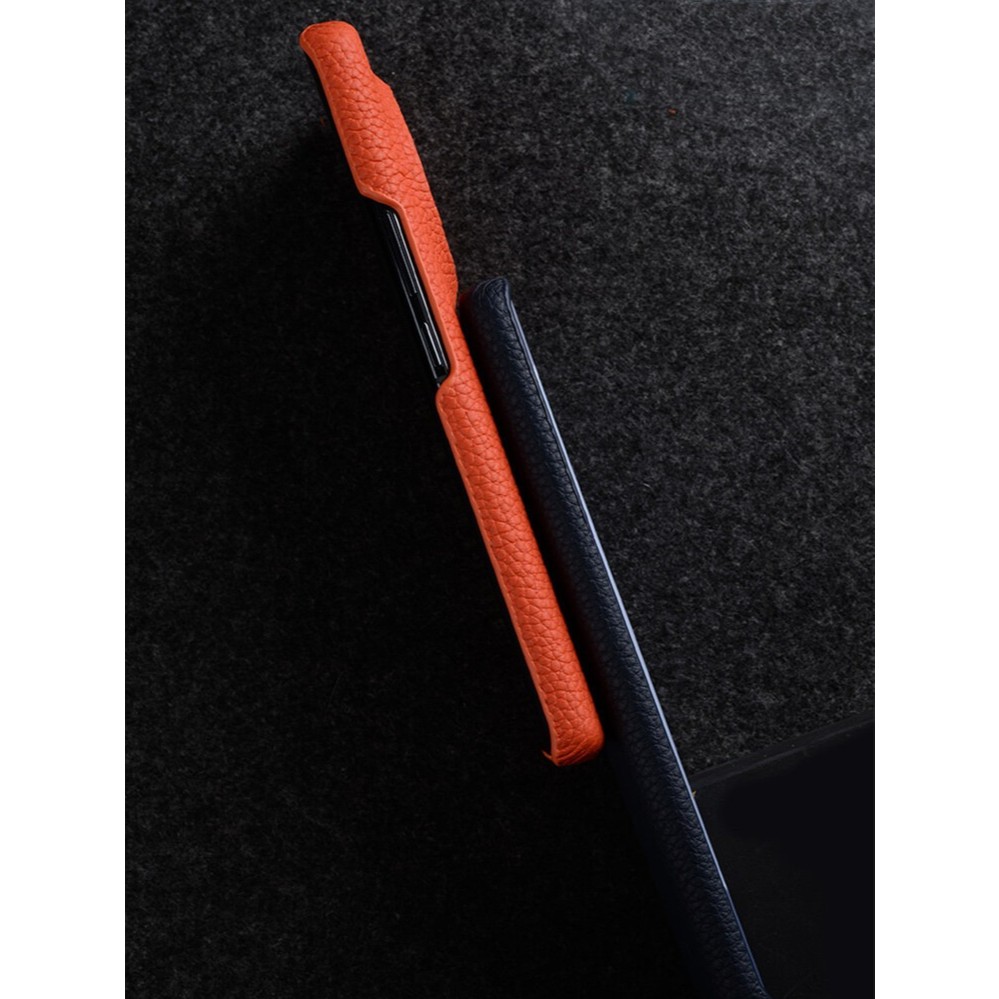 Melkco หนังสําหรับ Vivo X90 Pro Plus โลหะกล้องเลนส์ Protector Luxury Plain Cowhide ป้องกัน Hard ปกหลังสําหรับ VIVO X90 Pro - รูปที่ 7