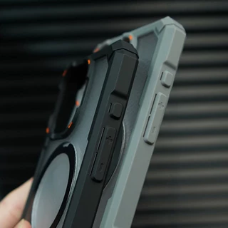 【Drop-proof/With bracket/Acrylic hard case/Black】เคส compatible for iPhone 11 12 13 14 15 16 17 pro max case