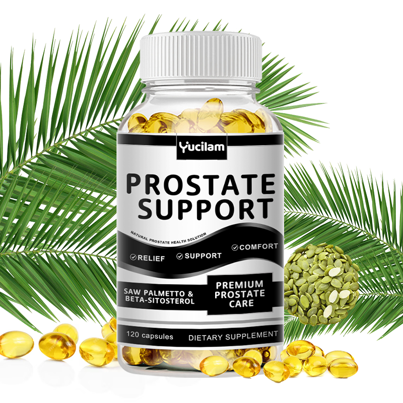 Prostate & Hair Support for Men Urinary Health & Natural DHT Block with Saw Palmetto, Beta-Sitostero