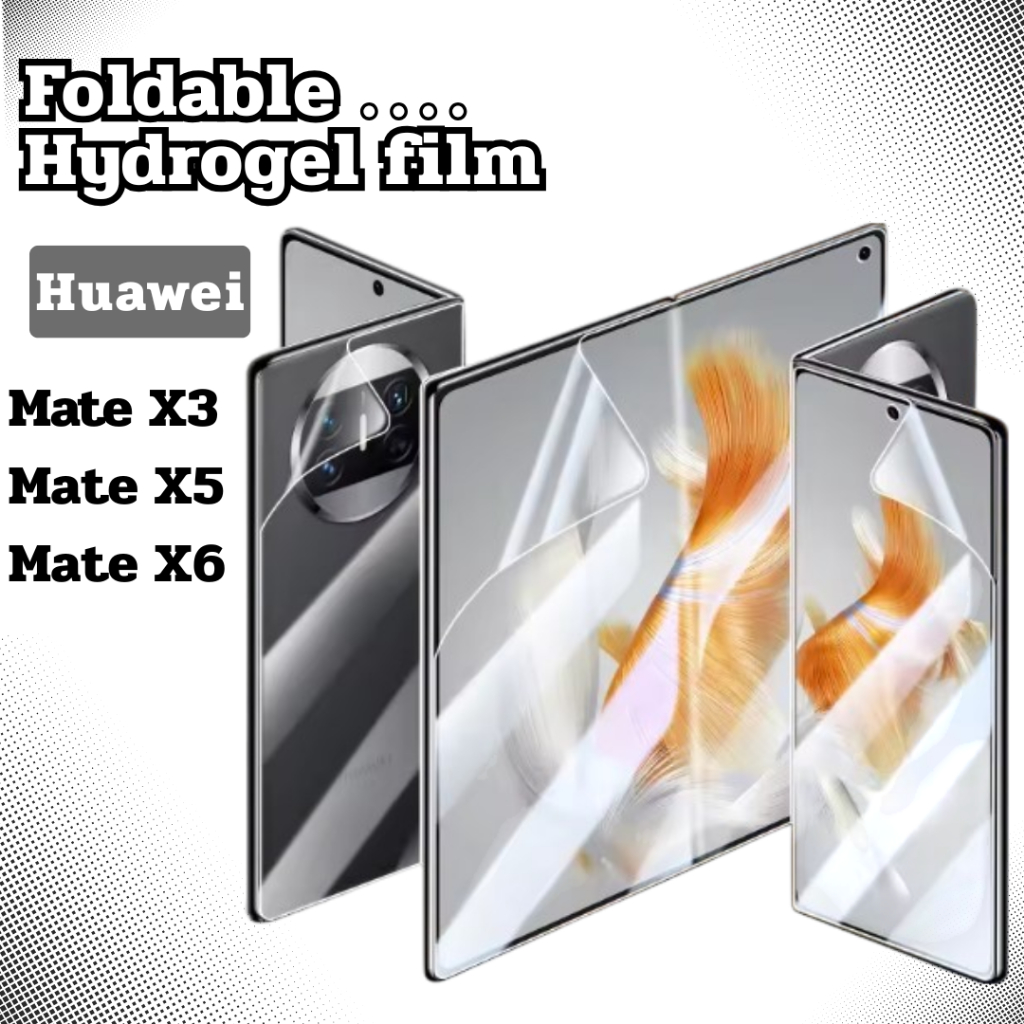 [ ฟิล์มหน้า ] ฟิล์มไฮโดรเจลสําหรับ Huawei Mate X3 / Mate X5 / Mate X6