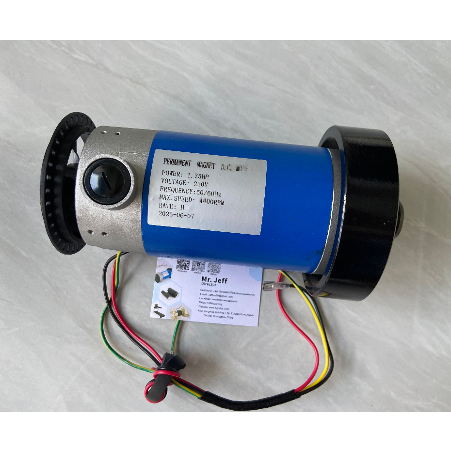 PERMANENT MAGNETIC DECMOTOR POWER 1.75HP แรงดันไฟฟ้า 180v โรงงานมอเตอร์ลู่วิ่งรับการปรับแต่งมอเตอร์ต