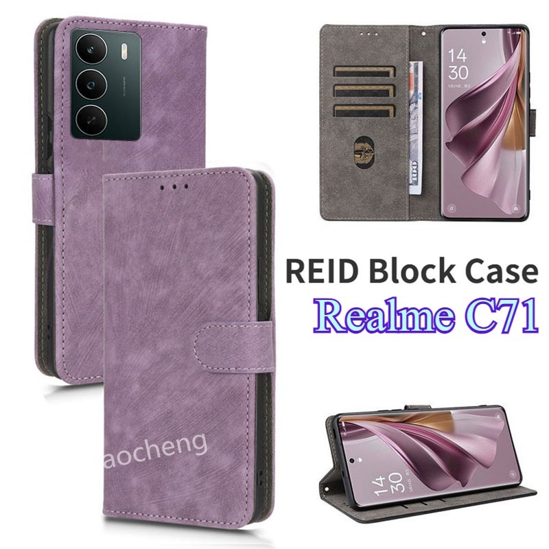 สําหรับRealme C71 C 71 C67 C65 C63 C61 C55 C53 C51 RealmeC71 4G 5G 2025 ผู้ถือบัตรหนังสล็อตโทรศัพท์ก
