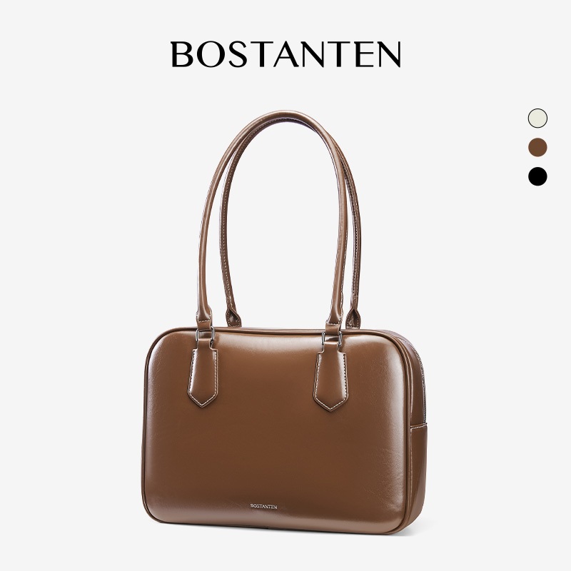 BOSTANTEN Toast Bag กระเป๋าสะพายสุภาพสตรี กระเป๋าถือเด็กผู้หญิง ความจุขนาดใหญ่