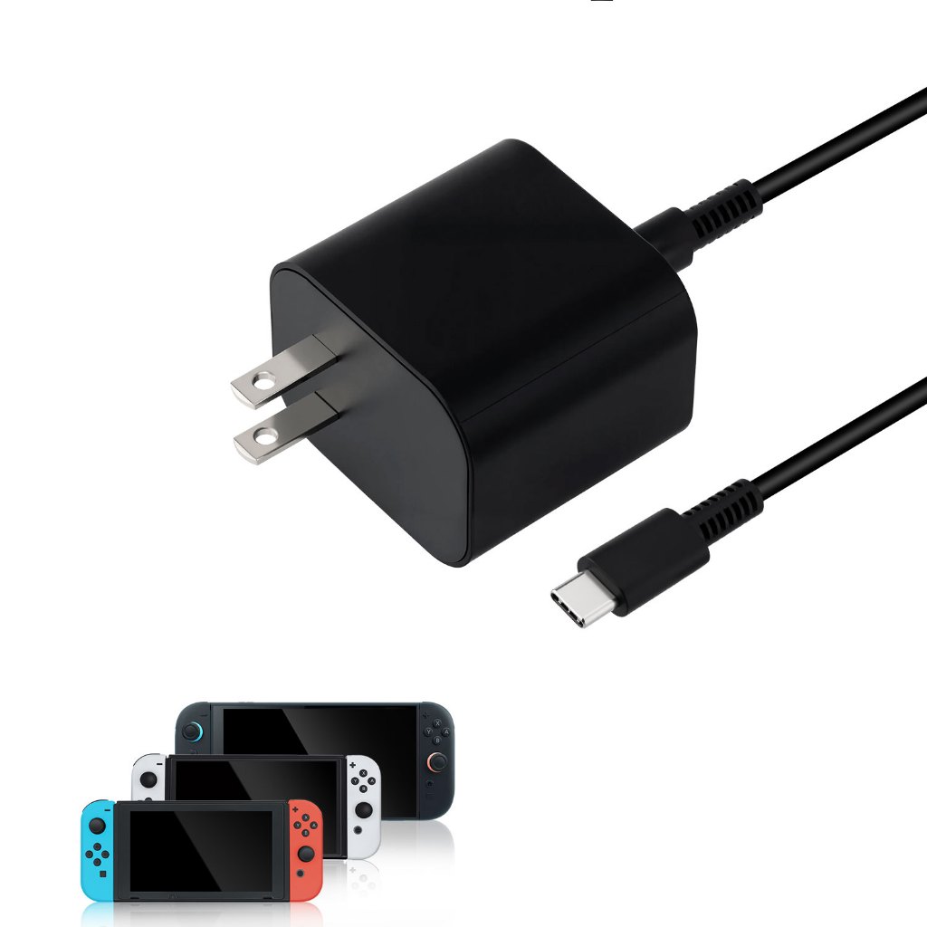 60W Power Supply Charger อะแดปเตอร์ AC สําหรับ Nintendo Switch 2 - ปลั๊ก US