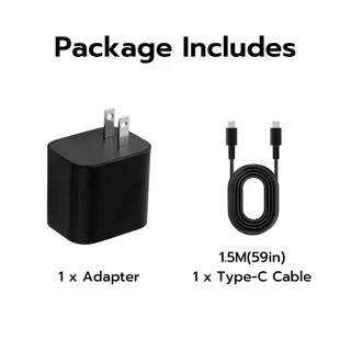 60W Power Supply Charger อะแดปเตอร์ AC สําหรับ Nintendo Switch 2 - ปลั๊ก US