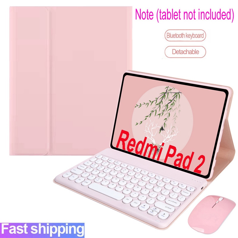 เคสพร้อมคีย์บอร์ดสําหรับ xiaomi Redmi pad 2 11 2025 Magnetic Wireless Bluetooth Keyboard Mouse Cover Casing