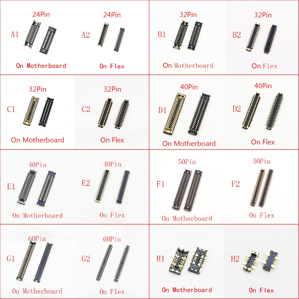 จอแสดงผล LCD หน้าจอสัมผัส USB Charger แบตเตอรี่ FPC Connector สําหรับ Huawei Matepad 10.4 SE 10.8 11