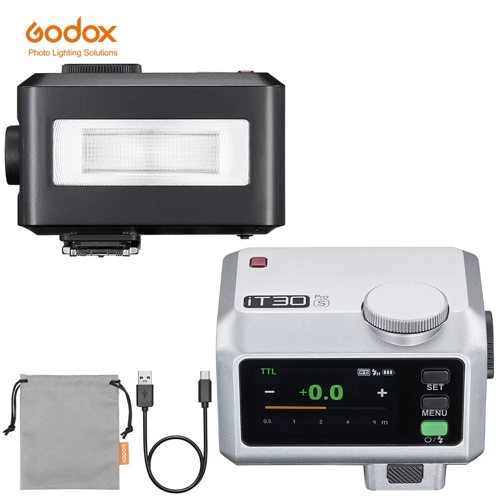 Godox iT30Pro C/N/S/F/O iFlash กล้องแฟลช Speedlite HSS TTL 2.4G กระเป๋าไร้สายแฟลชสําหรับ Canon Nikon