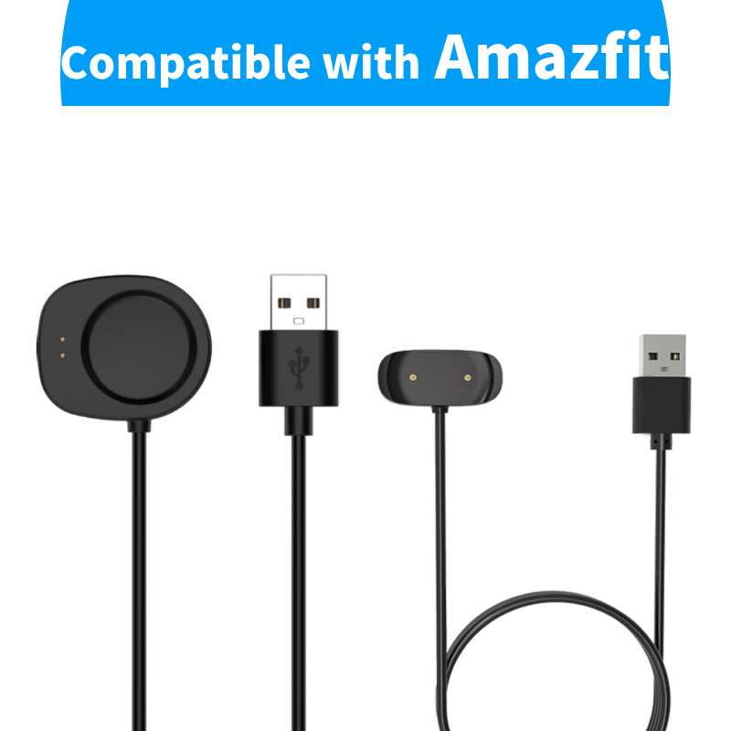 สําหรับ Amazfit Bip 5/3/3 Pro/U, GTS 4 Mini/2/2 Mini/2e, GTR 2/2e/Mini, T-Rex Pro อุปกรณ์เสริมอัจฉริยะ