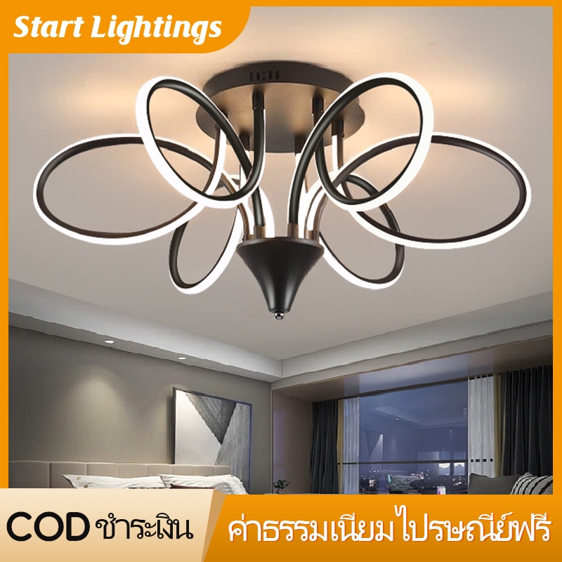 แสงหรูหราห้องนั่งเล่นโคมไฟเพดาน 2025 ใหม่บ้านห้องรับประทานอาหารแสง นํา ห้องนอนที่ทันสมัยไฟตกแต่ง