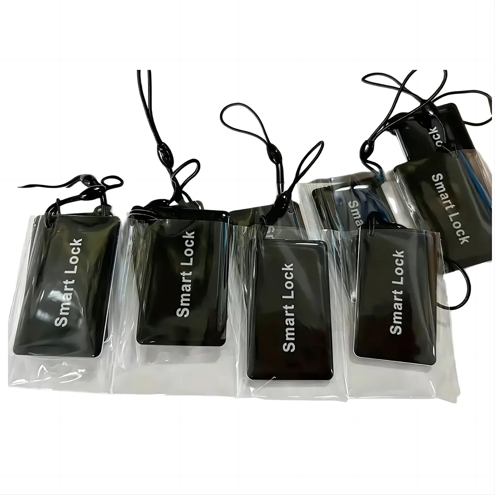 10ชิ้นมินิแท็กขั้นสูงสีดํากันน้ํา เข้าใจแล้ว 13.56เมกะเฮิรตซ์ Rfid อีพ็อกซี่ประตูบัตรควบคุมการเข้าออกสําหรับล็อคประตู