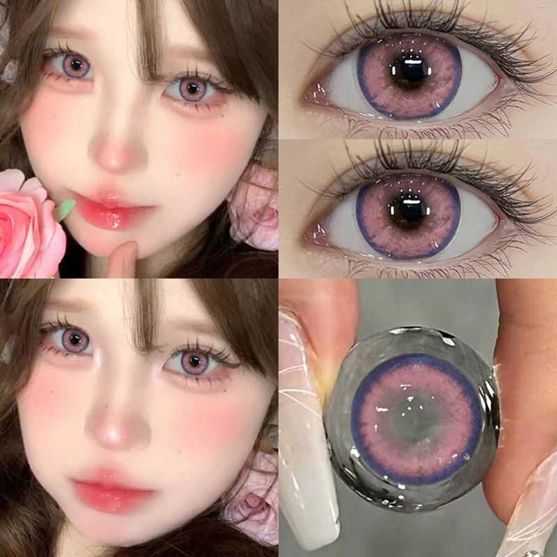 [COD] LEMON คอนแทคเลนส์ คอนแทคเลนส์สี 2 ชิ้น \ คู่ 14.0 มม eyeshare คอนแทคเลนส์  สําหรับแต่งหน้า นิ่