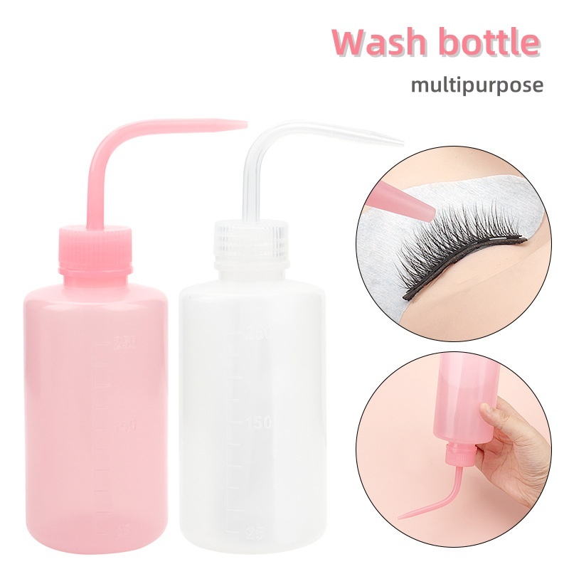 Seedew ขวดล้างอเนกประสงค์ขนตาปลอมเสริมทําความสะอาดขวดเครื่องมือต่อขนตา 250ML