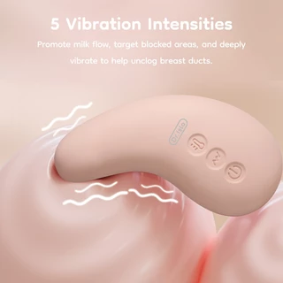 Dr.isla เครื่องนวดเต้า สำหรับคุณแม่ ช่วยปั๊มนม สำหรับคุณแม่ สำหรับให้นมบุตร เครื่องนวดให้นมบุตร ซิลิโคนนุ่ม การบำบัดด้วยคลื่นเสียงความถี่สูง BM22/23