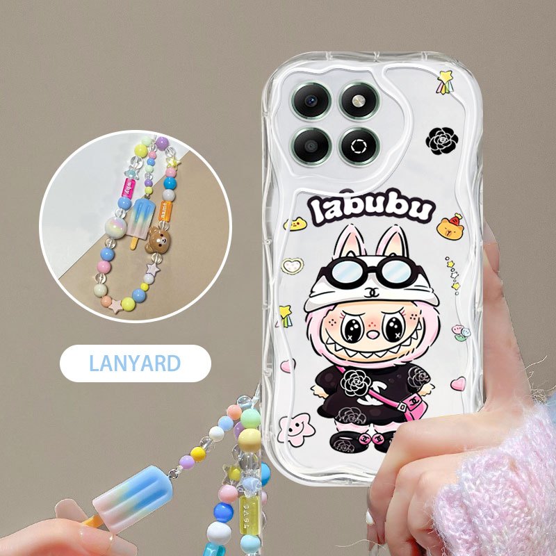 YBD Labubu สําหรับ Honor X6B Plus X6A Plus X6S X6 X8 X8A X5 Plus Honor 70 Lite เคสโทรศัพท์สําหรับอิน