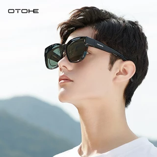OTOHE แว่นตากันแดดพับสายตาสั้นแว่นตา TAC แว่นตากันแดดโพลาไรซ์พับ Fit Over Glasse UV400 สวมใส่ Over Glasse