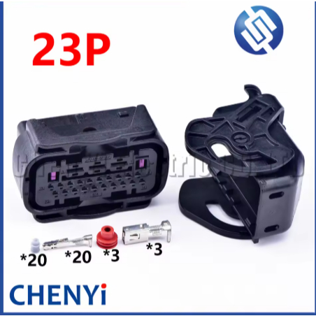 23 Pin 7-speed Dual-collec Gearocket Plug Connector 4G09732136189-7336 4G0 973 213 A สําหรับ VW Sagi