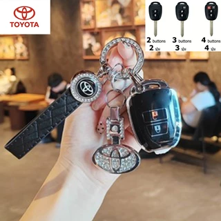 2013-2022 Toyota Yaris Ativ Vios Commuter ที่จับตรง เคสกุญแจ Yaris 2023 Sport Yaris 5 ประตู Hatchback 2019 Toyota old blade Key holder