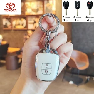 2013-2022 Toyota Yaris Ativ Vios Commuter ที่จับตรง เคสกุญแจ Yaris 2023 Sport Yaris 5 ประตู Hatchback 2019 Toyota old blade Key holder