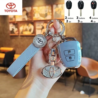 2013-2022 Toyota Yaris Ativ Vios Commuter ที่จับตรง เคสกุญแจ Yaris 2023 Sport Yaris 5 ประตู Hatchback 2019 Toyota old blade Key holder
