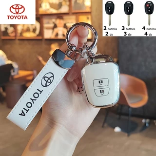 2013-2022 Toyota Yaris Ativ Vios Commuter ที่จับตรง เคสกุญแจ Yaris 2023 Sport Yaris 5 ประตู Hatchback 2019 Toyota old blade Key holder