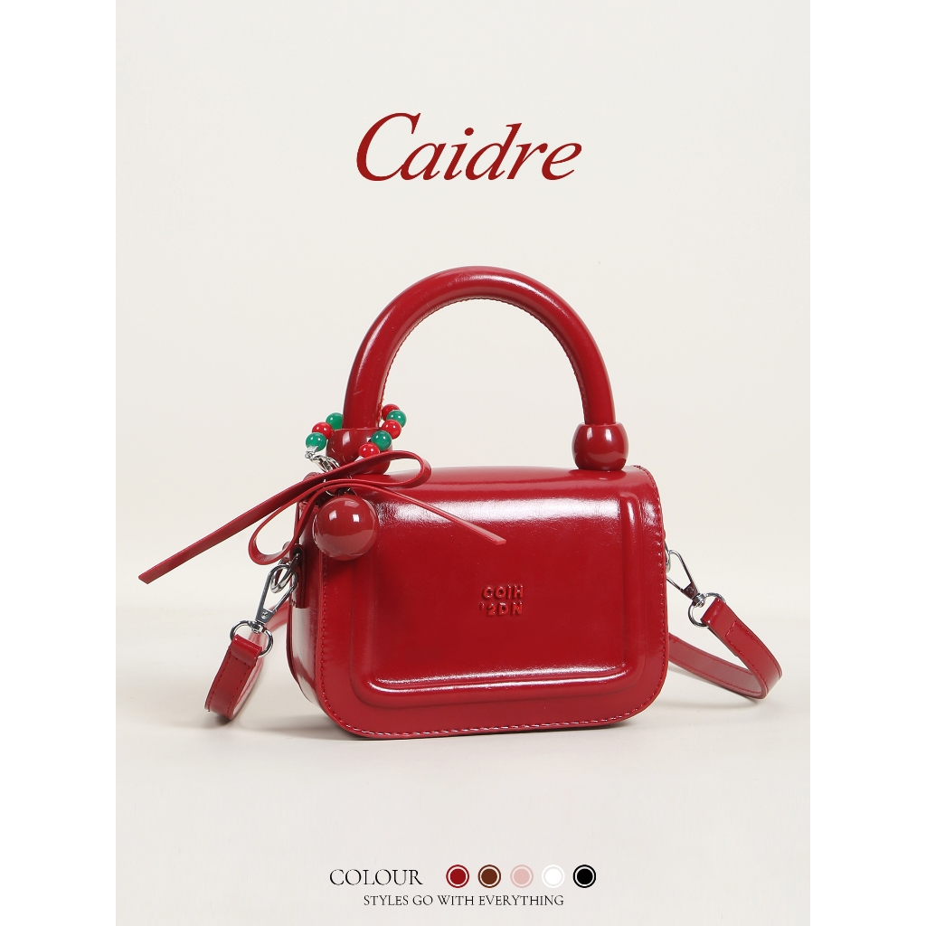 Caidre Commuter กระเป๋าถือหญิง High-End กระเป๋าสี่เหลี่ยมเล็กกระเป๋าสะพายข้างกระเป๋าใบเล็ก