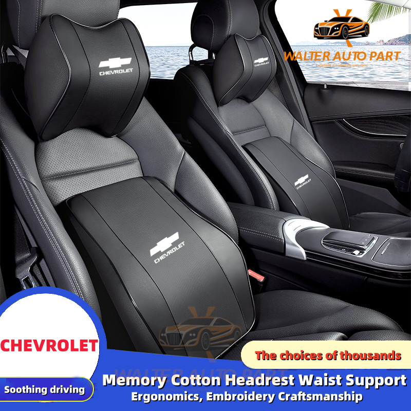 Chevrolet Car Headrest Car Seat Pillow Car Neck Rest Head Support Cushion Cruze Sail Trax Equinox Trailblazer Spin Accessories