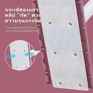 【พร้อมส่ง】118cm ไม้ถูพื้นแบนอัตโนมัติหนีบล้างหน้าผ้าขนหนูหมุนซับสําหรับใช้ในครัวเรือนสะอาด