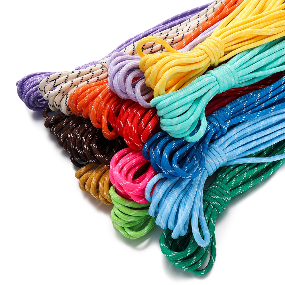 St. kunkka 5MM 5M เชือกโพลีเอสเตอร์ สายพวงกุญแจคุณภาพสูง ด้ายลูกปัดรูขนาดใหญ่คุณภาพสูง สำหรับ DIYเชือกคีย์