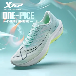 【xtep】One Piece1.0 | รุ่นผู้ชายรองเท้าวิ่ง 3D การพิมพ์ Rebound ทนต่อการสึกหรอ Amortization
