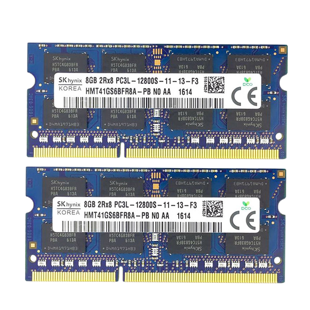 ชุด 16GB (2x 8GB) DDR3L 1600MHz หน่วยความจํา PC3-12800 สําหรับ IBM Lenovo ThinkPad W530 Series