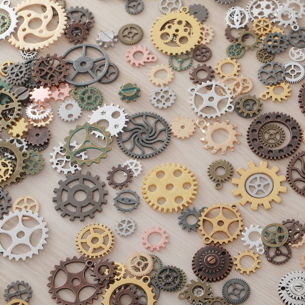 จี้ยูนิคอร์นโลหะ 30 ชิ้น สําหรับผู้หญิง พร้อมอุปกรณ์ทำเครื่องประดับเอง