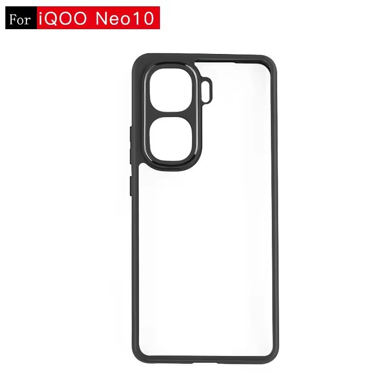 โปร่งใสสําหรับ Vivo iQOO Neo 10 9 9s pro plus กรณีกันกระแทกปกหลังสําหรับ Vivo iQOO z10 z9 z9s turbo 
