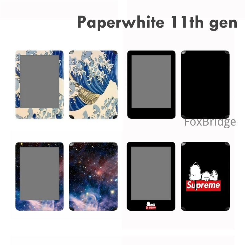 [for Sale!!] 🔥 ฟิล์มสติกเกอร์ 6.8 นิ้ว Kindle Deco Skin Paperwhite 11th gen M2L3EK M2L4EK ลอกออกได้