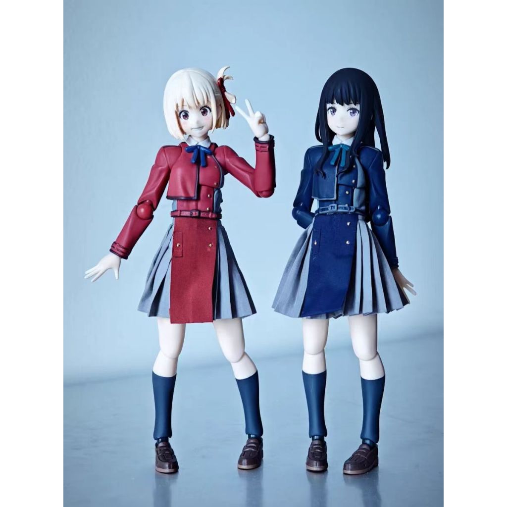 Figma figma Konoki Chibunch Inoue Takina กระโปรงผ้าเสื้อผ้าไม่มีรุ่น