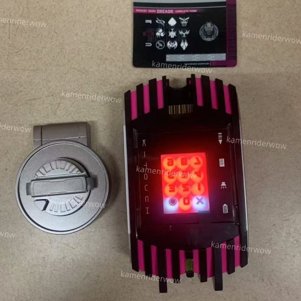 Kamen Rider CSM K-Touch เชื่อมโยงกับไดรเวอร์ทศวรรษและ Ride Booker k touch หรูหรา Neo decade - รูปที่ 3