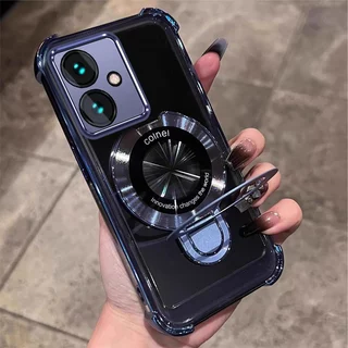 เคสสําหรับ OPPO A79 5G ใหม่วงเล็บแว่นขยายฟังก์ชั่นโทรศัพท์มือถือเปลือกนิ่ม