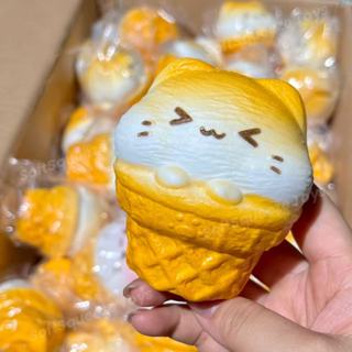 สกุชชี่ ​​ของเล่นเด้งกลับอย่างรวดเร็วหลังจากกดของเล่นกดไอศคร…