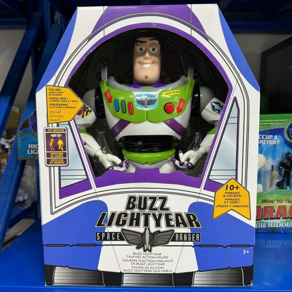 33 ซม.ของเล่น Buzz Lightyear Spacecraft Sound ของเล่นเด็กของขวัญวันเกิด