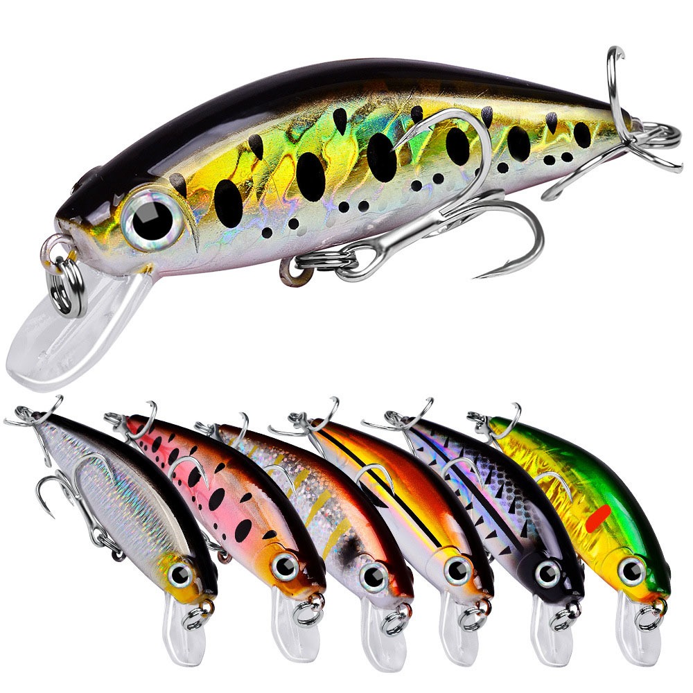 Luya Bait เหยื่อจมช้า Mino 3G/4.5cm,11g/8cm เหยื่อปลอมไบโอนิคเหยื่อ Luya ใหม่