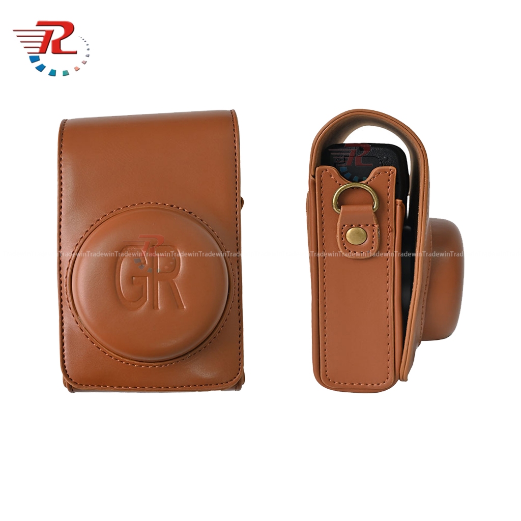 Ricoh GR3 GRiii GR Mark iii กระเป๋ากล้องหนัง Pu สําหรับ Ricoh GR3 GRiii GR Mark iii GR2 GRII GR - รูปที่ 3