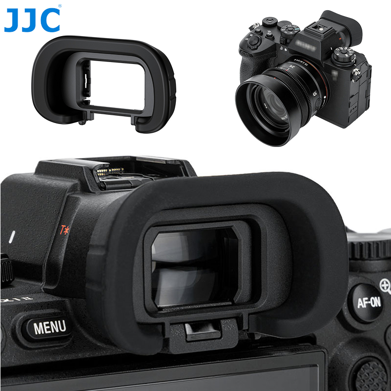 JJC FDA-EP21 กล้อง Eyecup Sony A7M5 A7 V A7V A7IV A7RV A1II A7M4 A7S3 A9M3 A1 ซิลิโคนขยายช่องมองภาพป