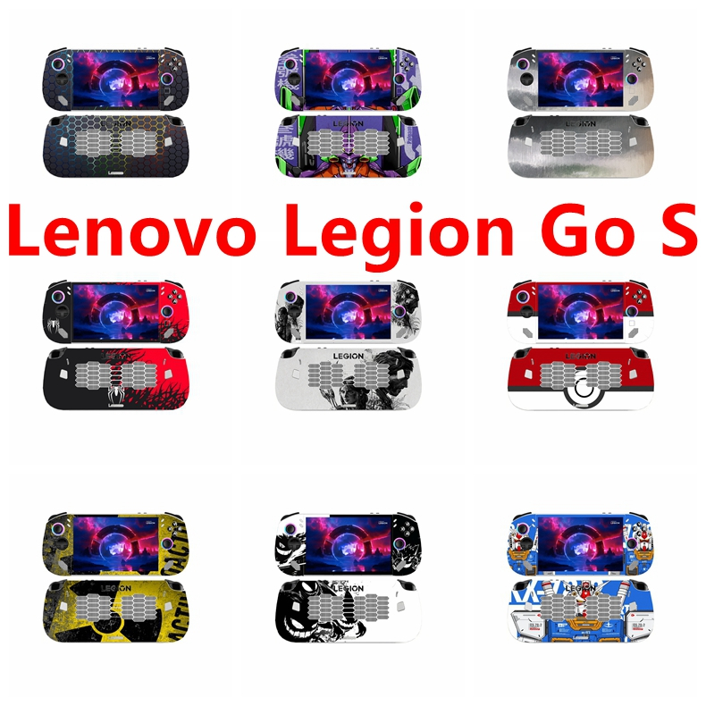 46 สีสติกเกอร์ผิวใช้งานร่วมกับ Lenovo Legion Go S คอนโซลไวนิล Decal ชุดฟิล์มป้องกันห่อ