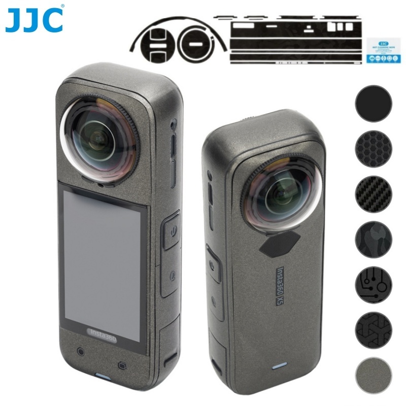 JJC Camera Skin Film สติกเกอร์กันรอยบอดี้กล้อง Insta360 X5 ไม่ทิ้งคราบกาว
