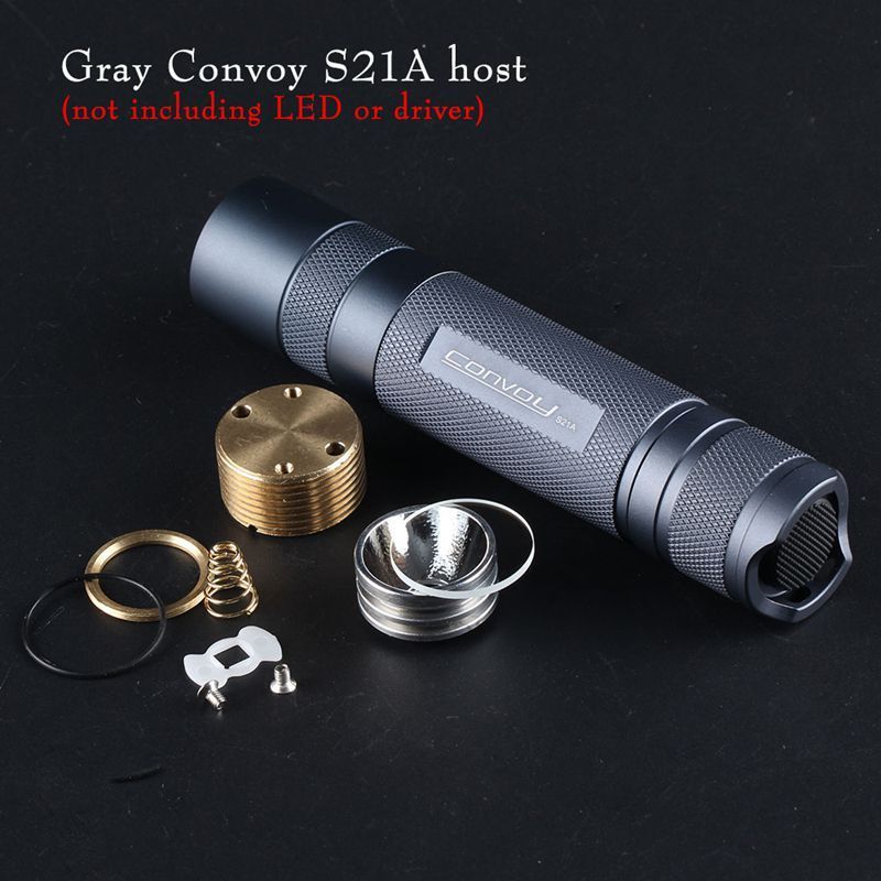 Convoy S21A ไฟฉายโฮสต์ DIY ดั้งเดิม