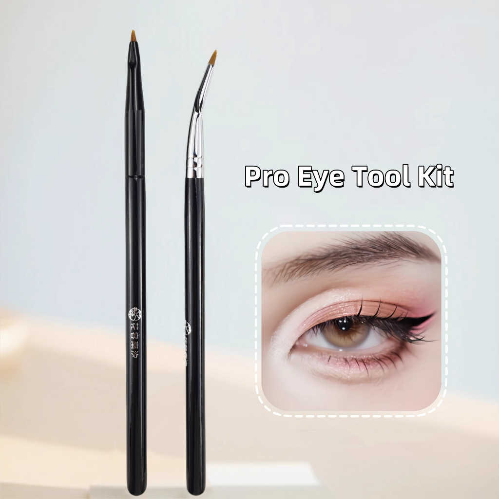 C0S Eye Sculpting Kit - A24 Angled Brush & J01 คอนซีลเลอร์สําหรับเปลือกตาคู่ปลอม | คอนทัวร์ แอนด์ ไฮ