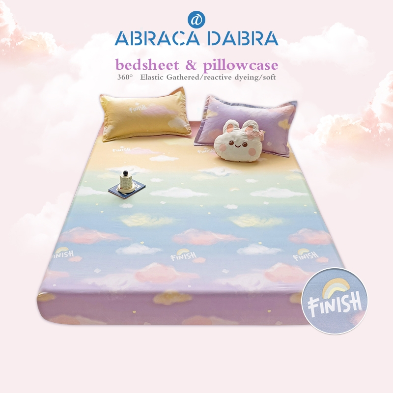 อาบราก้า ดาบรา ผ้าปูที่นอน ผ้าปูที่นอนพิมพ์ลายการ์ตูน เหมาะสําหรับเด็ก หลายสไตล์ 3.5 ฟุต/5 ฟุต/6 ฟุต